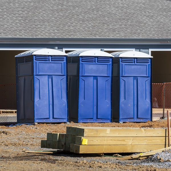 do you offer hand sanitizer dispensers inside the portable toilets in Schererville